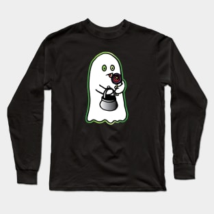 Cute Ghost Long Sleeve T-Shirt